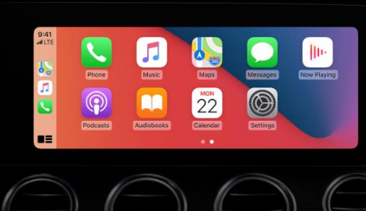 南江apple维修网点分享如何将iPhone连接到CarPlay 